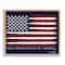 Stupell Industries Herb America Flag Floater Framed Art